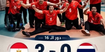 فى بطولة العالم للكرة الطائرة جلوس بعد الفوز على تايلاند منتخب مصر البارالمبى يصعد دور الثمانية 1 - جريدة المساء