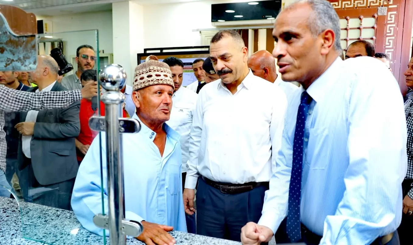 محافظ كفرالشيخ تفقد المركز التكنولوجي بسيدي غازي وتابع مستوى الخدمات المقدمة للمواطنين