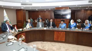 محافظ الجيزة يستقبل وفدًا من برلمان الشيوخ والشباب والطلائع بوزارة الشباب 28 - جريدة المساء محافظ الجيزة يستقبل وفدًا من برلمان الشيوخ والشباب والطلائع بوزارة الشباب 27 - جريدة المساء