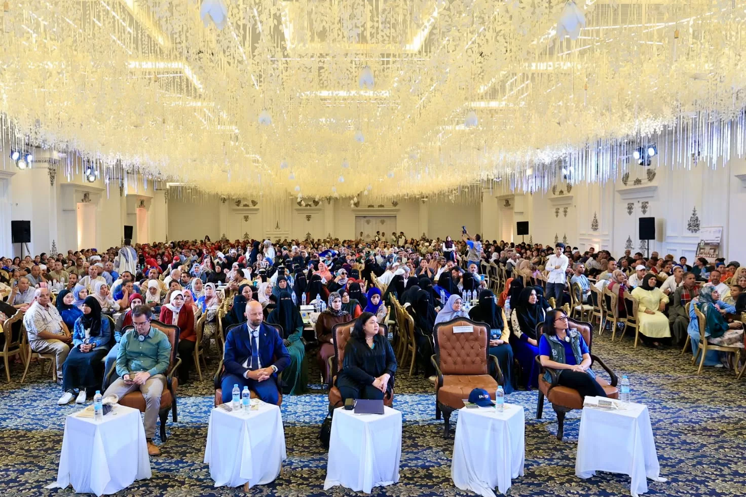 محافظ المنيا ونائبة وزيرة التضامن يبحثان تطوير برنامج تعزيز المواطنة