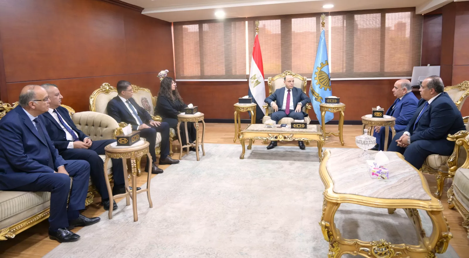 محافظ الغربية بحث مع وفد البنك الزراعي المصري دعم المزارعين وتمويل المشروعات الإنتاجية وتوسيع برامج الحماية