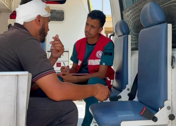 الهلال الأحمر يستقبل الدفعة 63 من المصابين الفلسطينيين ويودع الذين تم شفاؤهم  25 - جريدة المساء