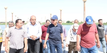 شريان حياة لـ844 ألف مواطن.. محافظ المنيا يتفقد تطوير محطة بسمالوط 1 - جريدة المساء