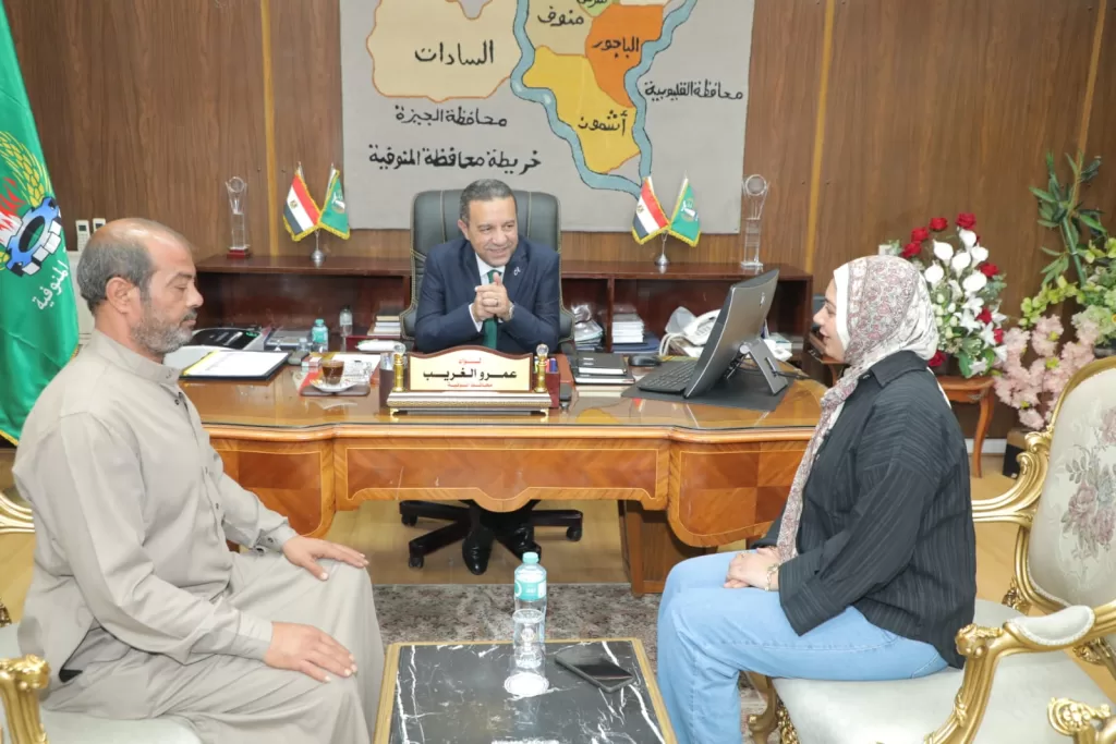 بعد لقائها رئيس مجلس الوزراء..محافظ المنوفية يلتقي " ندي مصطفى" و يمنحها دعماً مالياً تقديراً لكفاحها 22 - جريدة المساء بعد لقائها رئيس مجلس الوزراء..محافظ المنوفية يلتقي " ندي مصطفى" و يمنحها دعماً مالياً تقديراً لكفاحها 21 - جريدة المساء