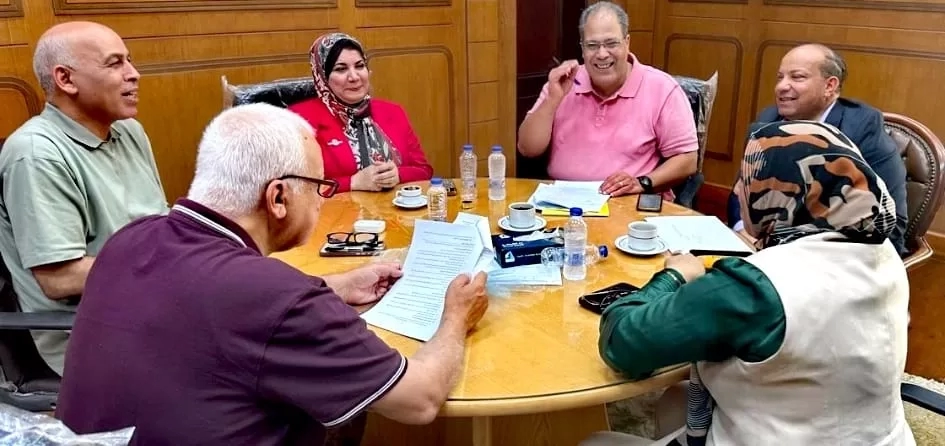 مركز إدارة الموارد البشرية بجامعة كفرالشيخ: مناقشة خطط التطوير وبناء الكوادر الجامعية 19 - جريدة المساء
