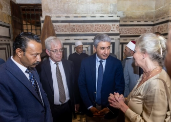 سفارة أمريكا ووزارة السياحة تحتفلان باستكمال مشروع ترميم ضريح السلطان قايتباي 29 - جريدة المساء