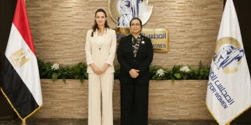 خلال زيارتها لقومى المرأة:قرينة رئيس جمهورية مونتينيجرو : التجربة المصرية في تمكين المرأة نموذج رائد يستحق الاستفادة منه 1 - جريدة المساء