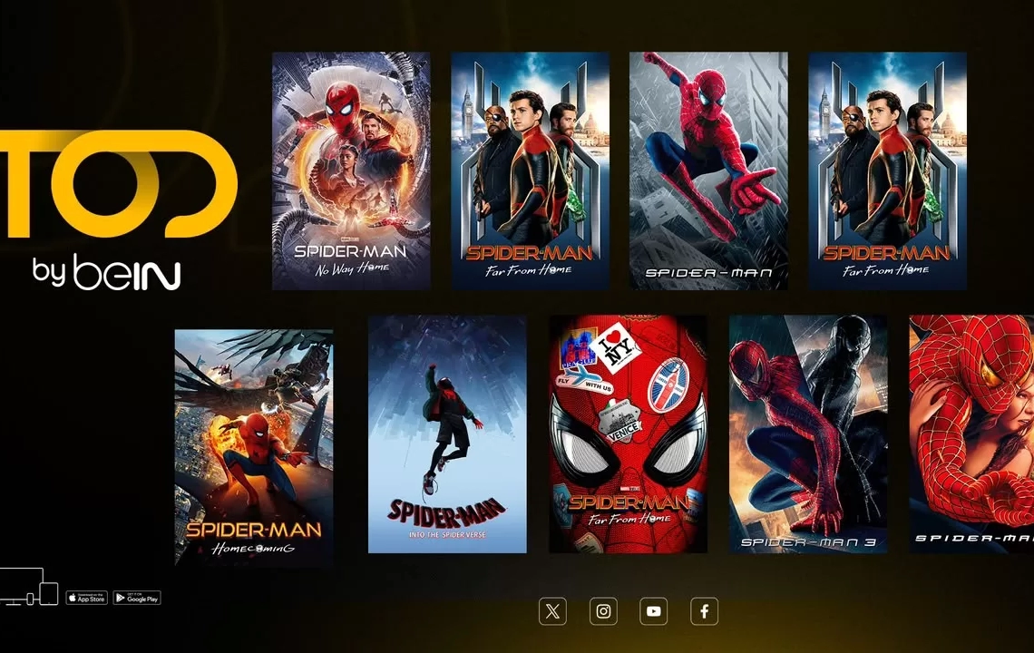 TOD تعلن عن سلسلة أفلام Spider-Man قبل انطلاق الجزء الجديد بالسينما 19 - جريدة المساء