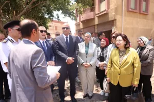 أمل عمار تتفقد أرض المقر الجديد لفرع "القومي للمرأة" بكفر الشيخ 21 - جريدة المساء