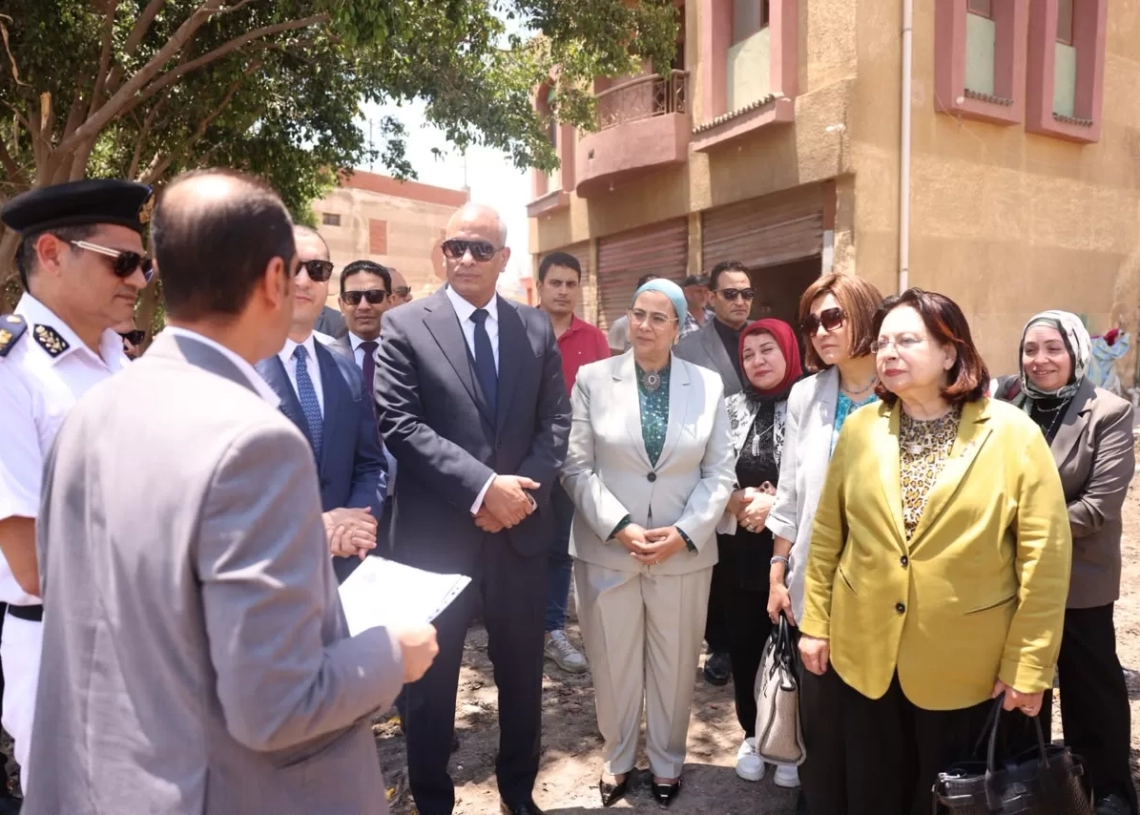 أمل عمار تتفقد أرض المقر الجديد لفرع "القومي للمرأة" بكفر الشيخ 17 - جريدة المساء