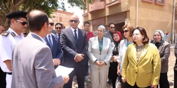 أمل عمار تتفقد أرض المقر الجديد لفرع "القومي للمرأة" بكفر الشيخ 1 - جريدة المساء