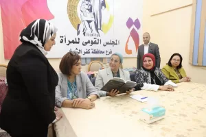 أمل عمار تلتقي عضوات فرع القومي للمرأة بكفر الشيخ 27 - جريدة المساء