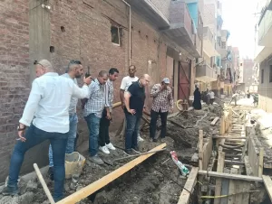 نائب محافظ الجيزة يتفقد أعمال تطوير طريق أبو صير بالحوامدية 23 - جريدة المساء