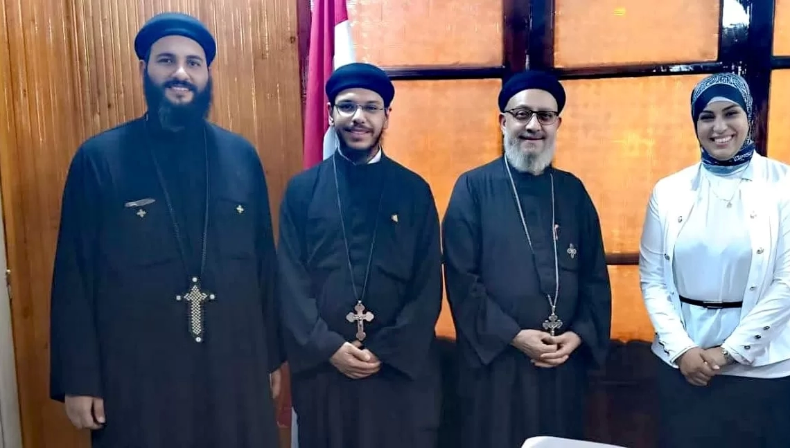 رئيسة مركز بيلا إستقبلت وفدًامن الكنيسة لتقديم التهنئة بتوليها مهام منصبها 19 - جريدة المساء