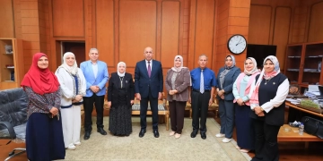 جامعة كفر الشيخ إستقبلت فريق الدعم الفني لمشروع تطوير نظم الاختبارات العملية والشفهية 1 - جريدة المساء