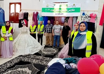  معرض ملابس لدعم الأسر بـ 6 قرى بمركز الحامول بكفر الشيخ 25 - جريدة المساء