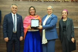 أمل عمار فى ختام النسخة الخامسة من برنامج هى تقود:الاستثمار في الفتيات والشباب ... استثمار في مستقبل مصر بأكملها 21 - جريدة المساء