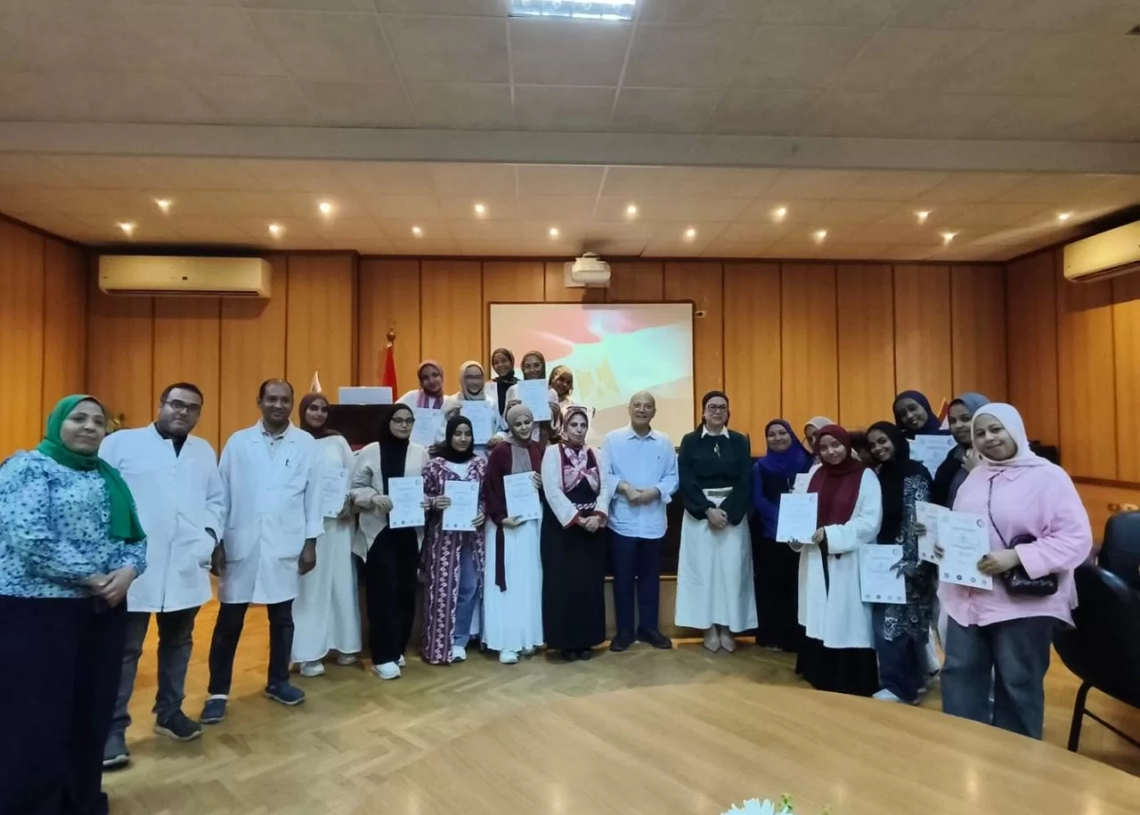 "الصحة الحيوانية" يختتم برنامجه التدريبي لطلاب الزراعة بجامعة أسوان 19 - جريدة المساء