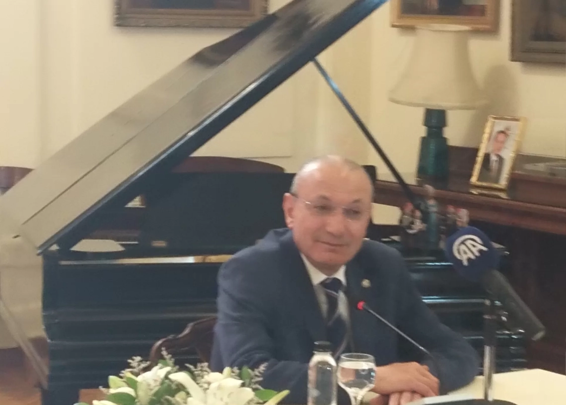 السفير صالح موطلو،:جيش المصري الباسل سيظل ضمانًا مهمًا للاستقرار في الشرق الأوسط. 19 - جريدة المساء