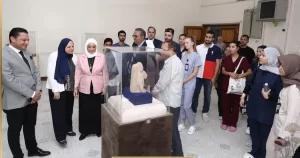 جامعة الزقازيق تفتح أبوابها للعالم.. وفد طلابي دولي يكتشف الحضارة المصرية داخل متحف الجامعة في إطار التبادل الأكاديمي 23 - جريدة المساء