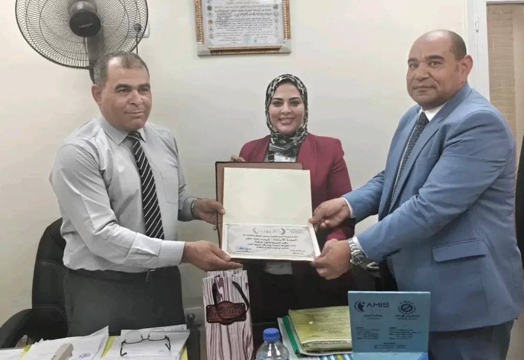 مديرية التموين بالقاهرة تكرم وتهنئ شيماء عمر 19 - جريدة المساء