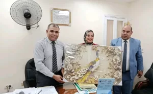 مديرية التموين بالقاهرة تكرم وتهنئ شيماء عمر 21 - جريدة المساء