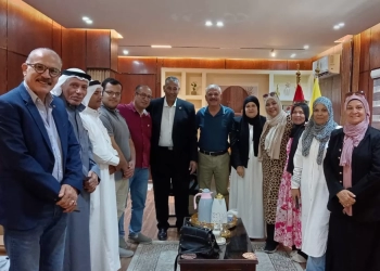 التحالف الوطني لدعم الرئيس يزور مديرية الشباب والرياضة بالعريش 25 - جريدة المساء