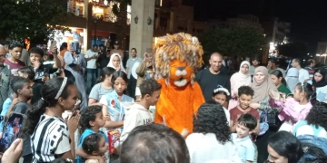 عروض عرائس وأغانى للأطفال بميدان المحطة ضمن فعاليات مبادرة "شارع الفن " 1 - جريدة المساء