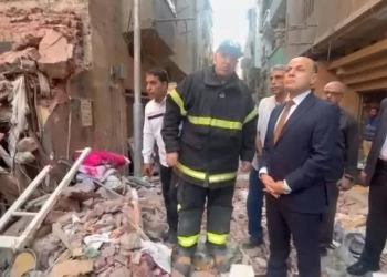 محافظ الغربية يتابع حادث انهيار منزل من 4 طوابق بزفتى 27 - جريدة المساء