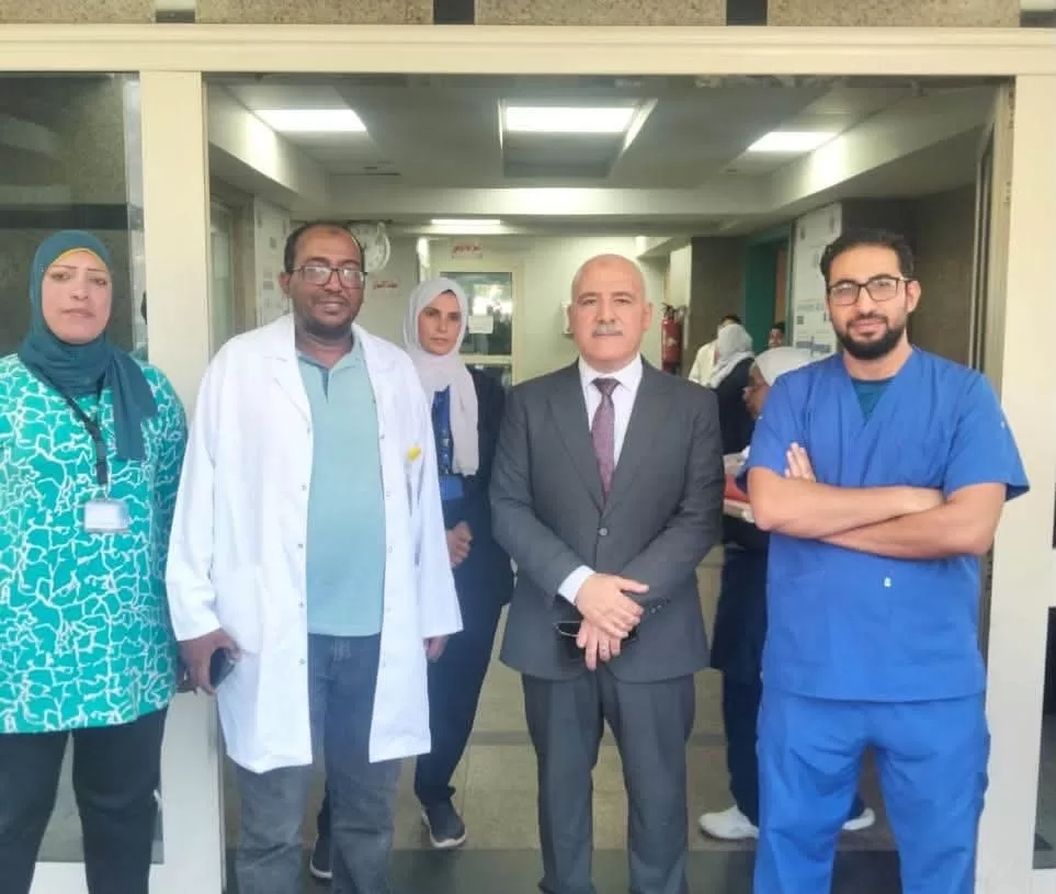 فى مرور مفاجئ لمدير صحة الجيزة:  تحسن ملموس في اداء مستشفى صدر العمرانية 19 - جريدة المساء