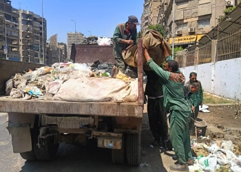محافظ الجيزة يضبط عقار مخالف في البراجيل.. ويزيل ملاهي عشوائية ومخزن للفرز والخردة بطريق اللبيني 25 - جريدة المساء