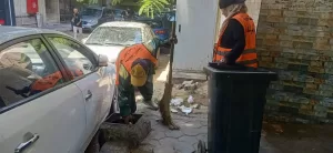 الأنصاري يوجه بالإزالة الفورية لجمالونات مخالفة وتعديات على الأراضي بأبوالنمرس 7 - جريدة المساء