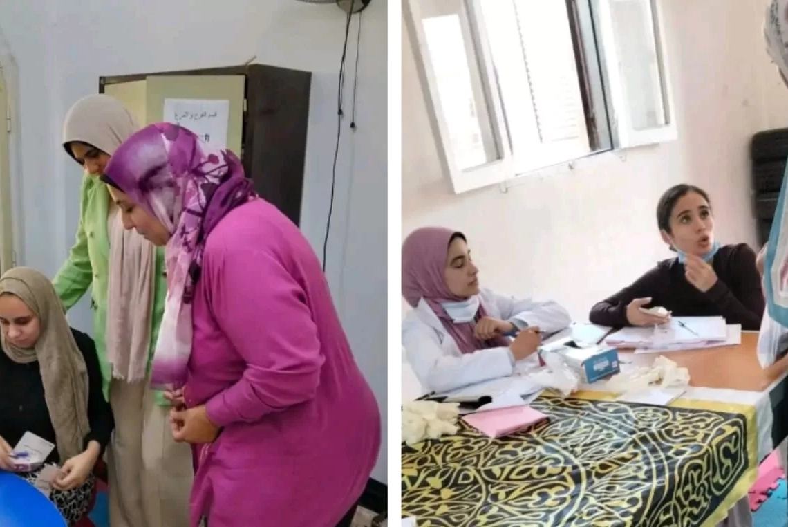 قافلة تنموية متكاملة لجامعة القناة بأبوخليفة 19 - جريدة المساء