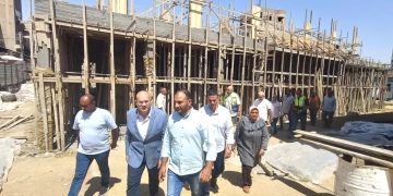 نائب محافظ الجيزة يتفقد عددًا من المشروعات الخدمية بمدينة البدرشين 1 - جريدة المساء