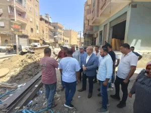نائب محافظ الجيزة يتفقد عددًا من المشروعات الخدمية بمدينة البدرشين 23 - جريدة المساء