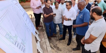 محافظ المنوفية يتفقد توسعات محطة معالجة صرف الغوري ببركة السبع باستثمارات 390 مليون جنيه 2 - جريدة المساء محافظ المنوفية يتفقد توسعات محطة معالجة صرف الغوري ببركة السبع باستثمارات 390 مليون جنيه 1 - جريدة المساء