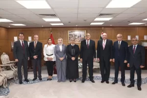 رئيسة القومي للمرأة تزور رئيس هيئة قضايا الدولة لتهنئته بتولي منصبه الجديد 23 - جريدة المساء
