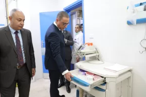 محافظ الجيزة يفتتح وحدتي مناظير الجهاز الهضمي ورعاية القلب بمستشفى الحوامدية العام 29 - جريدة المساء