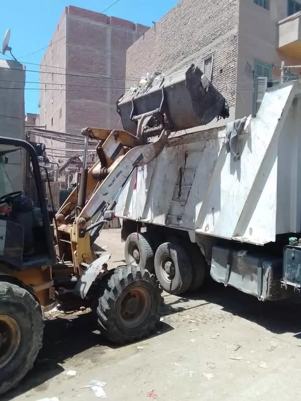 رفع 935 طنًا من المخلفات والقمامة في يوم واحد بمراكز ومدن وأحياء الغربية 19 - جريدة المساء