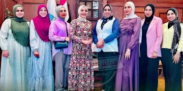 عميدة التمريض بجامعة كفرالشيخ تقدم التهنئة إلى المعيدات الجدد اللائى إنضممن إلى الهيئة المعاونة بالكلية 1 - جريدة المساء