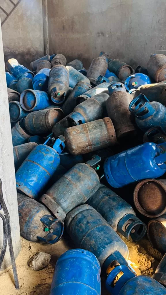 المنوفية: ضبط 395 أسطوانة بوتاجاز مدعمة قبل طرحها بالأسوق 21 - جريدة المساء
