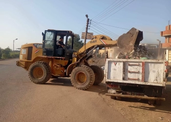 رفع 960 طنًا من بؤر المخلفات والقمامه في يوم واحد بمراكز ومدن وأحياء الغربية 25 - جريدة المساء