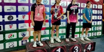 محافظ كفرالشيخ يهنئ روضة إبراهيم بطلة المشروع القومي للموهبة والبطل الأوليمبى بعد حصدها فضية بطولة الجمهورية لتنس الطاولة 1 - جريدة المساء