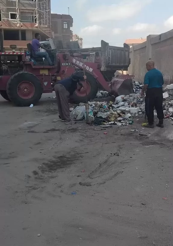 رفع 925 طنًا من المخلفات في يوم واحد بمراكز ومدن وأحياء الغربية 19 - جريدة المساء
