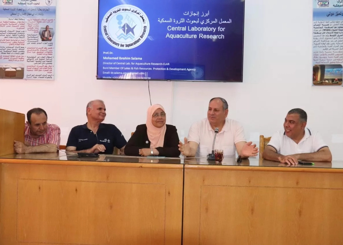 رئيس «البحوث الزراعية» يتفقد المعمل المركزى لبحوث الثروة السمكية والمركز الدولي للأسماك 19 - جريدة المساء