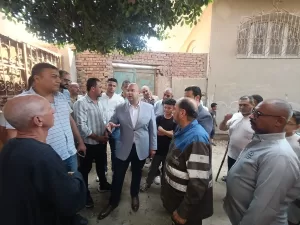 نائب محافظ الجيزة يتابع تنفيذ مشروع الصرف الصحي في زاوية دهشور بالبدرشين 23 - جريدة المساء