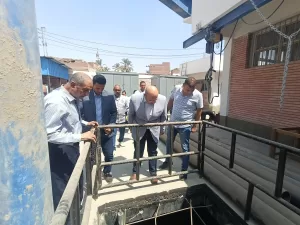 نائب محافظ الجيزة يتابع تنفيذ مشروع الصرف الصحي في زاوية دهشور بالبدرشين 21 - جريدة المساء