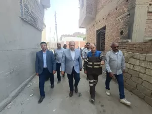 نائب محافظ الجيزة يتابع تنفيذ مشروع الصرف الصحي في زاوية دهشور بالبدرشين 27 - جريدة المساء