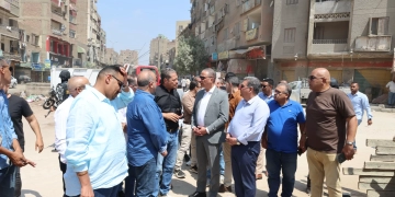 محافظ الجيزة يتفقد منطقة الـ7 بلوكات بإمبابة لدراسة إنشاء مدارس جديدة 1 - جريدة المساء