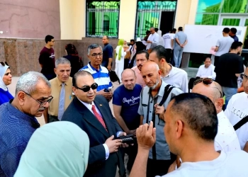رئيس جامعة كفر الشيخ تفقد إستقبال الطلاب الراغبين فى الالتحاق بجامعة كفر الشيخ الأهلية 29 - جريدة المساء